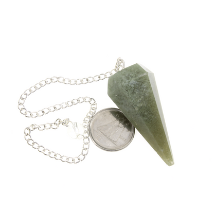 Bloodstone Pendulum 6 Facet & Bead - 3 Pack