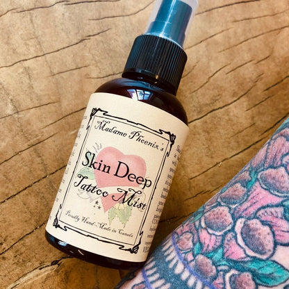 Skin Deep All Natural Tattoo Healing Spray