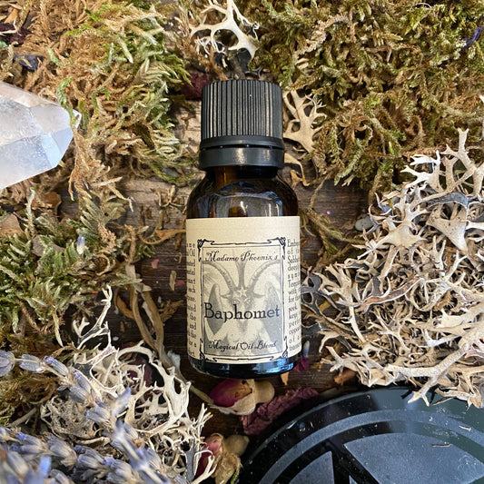 Compte-gouttes d'Huile d'Onction Rituelle Baphomet