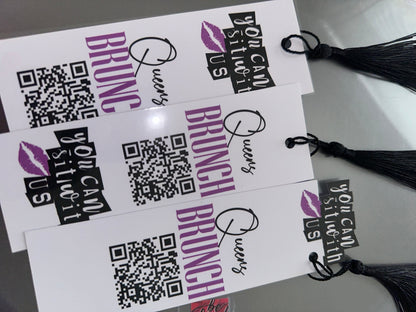 Custom Bookmarks Set of 12 - Personalized Business & Gift Bookmarks