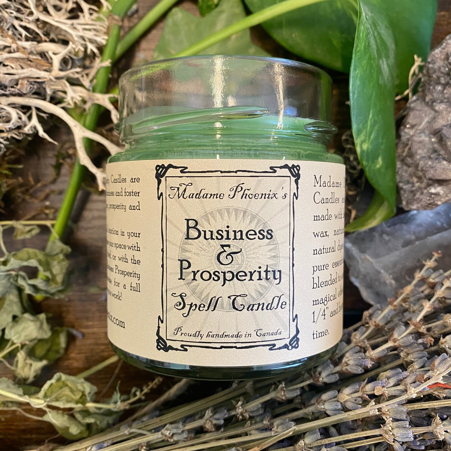 Business Blessing Prosperity Money Drawing Candle