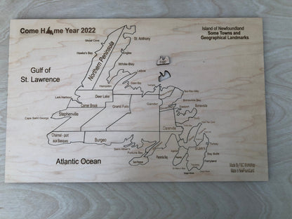 Newfoundland Map Puzzle