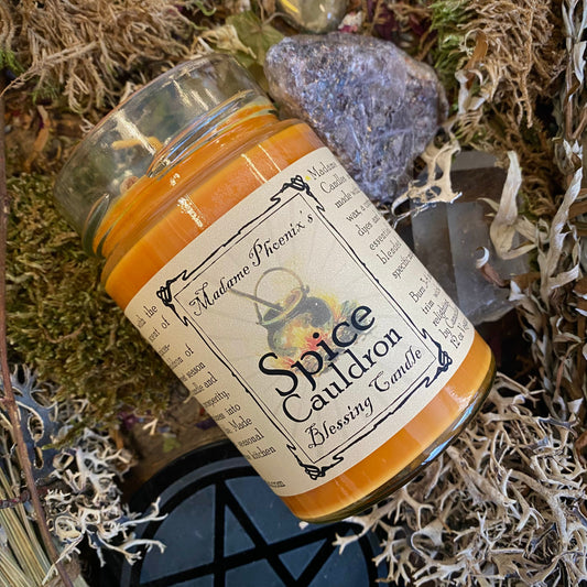 Bougie d'automne saisonnière Spice Cauldron