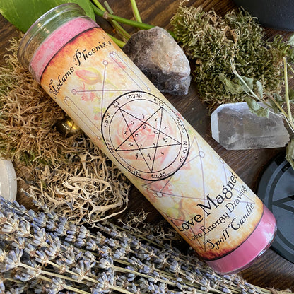 Love Magnet Magic Spell Candle