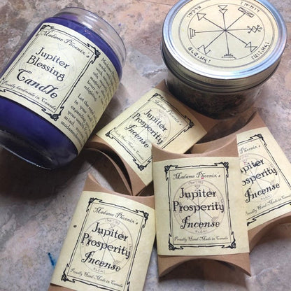Planetary Magic Jupiter Abundance Prosperity Incense