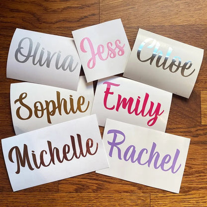 Custom Vinyl Decal Stickers - Personalized Adhesive Decals