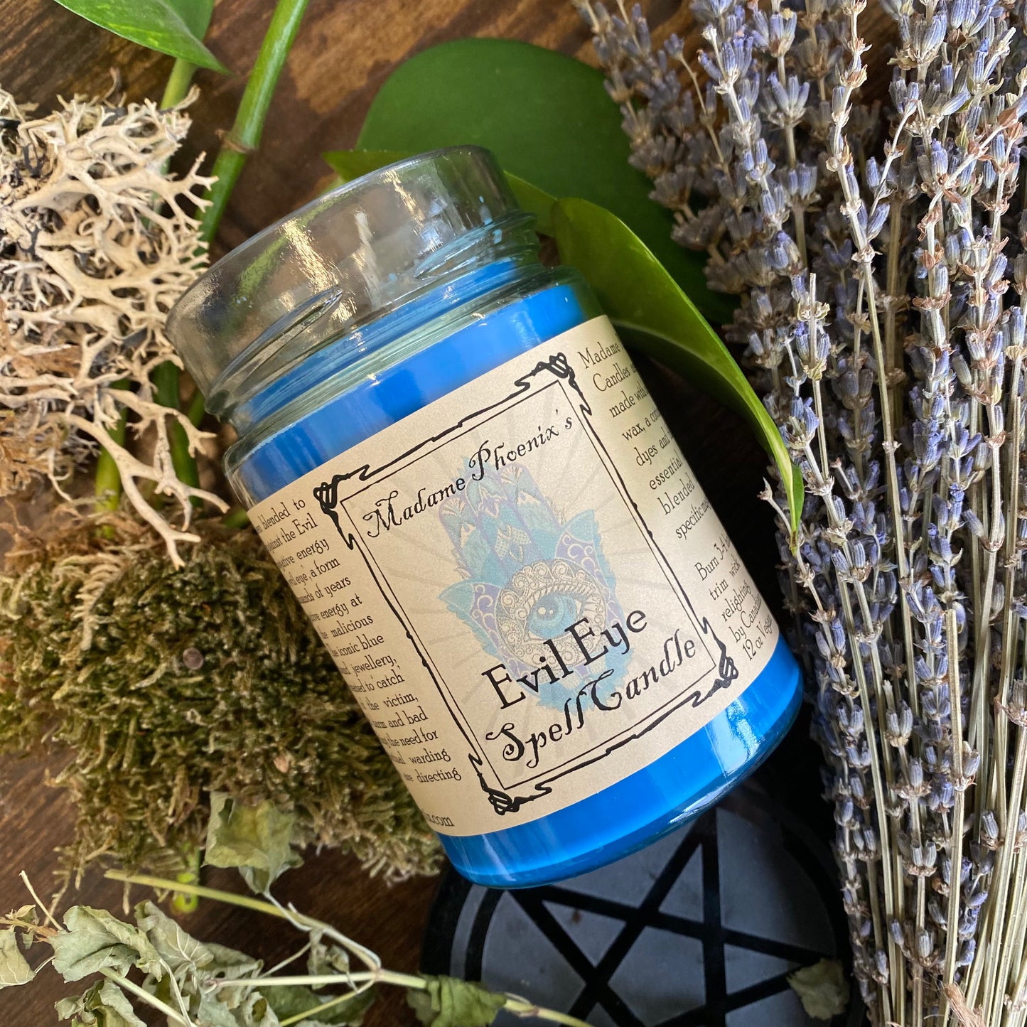 Evil Eye Protection Spell Candle