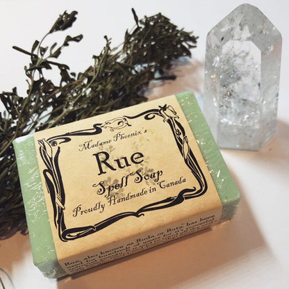 Rue Spell Soap Prosperity Hex Breaking