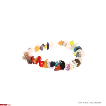 Mix Stone Chip Bracelet