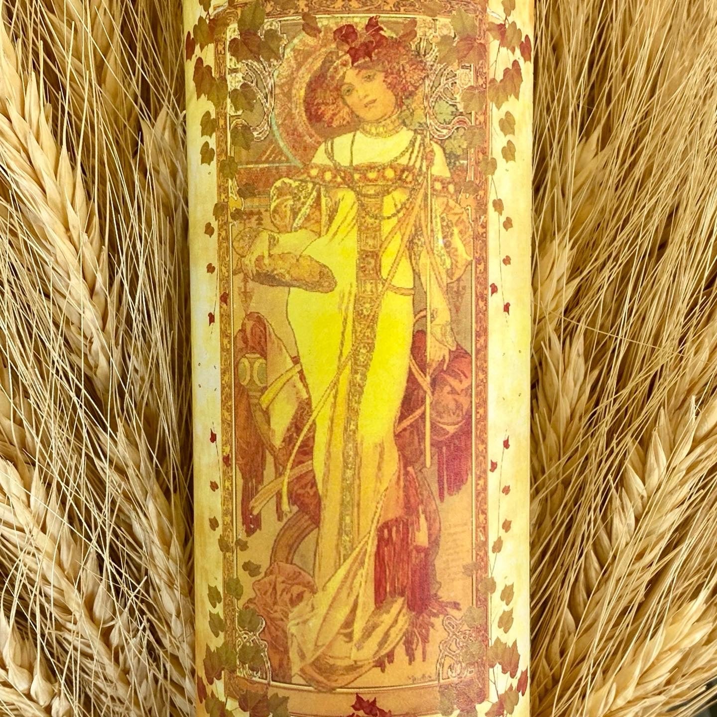 Harvest Blessing Fall Equinox Spell Candle