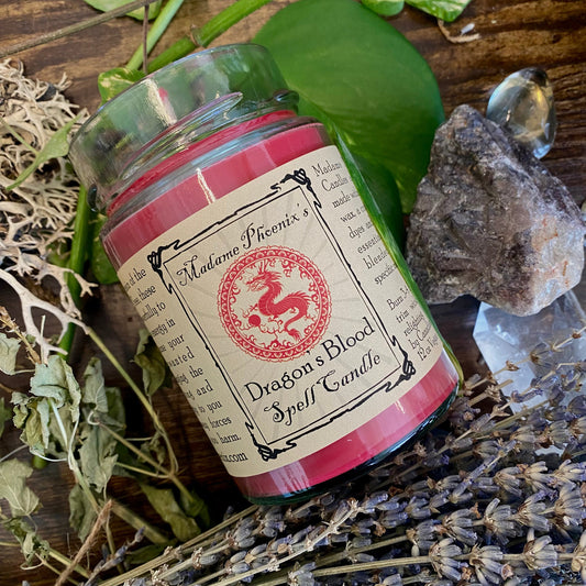 Bougie de Bénédiction de Purification au Sang de Dragon