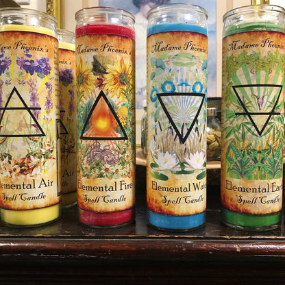 7 day style AIR Elemental Magic Spell Candles