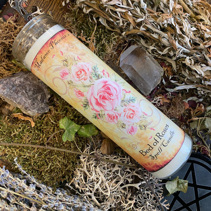 Bed of Roses Spell Candle