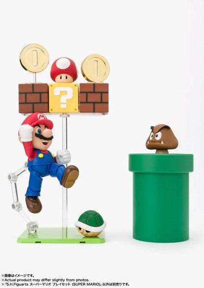 Super Mario - S.H.Figuarts - Super Mario Brothers Playset (Preorder Mar/Apr 2026)