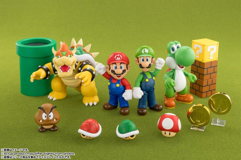 Super Mario - S.H.Figuarts - Luigi (Preorder Mar/Apr 2026)