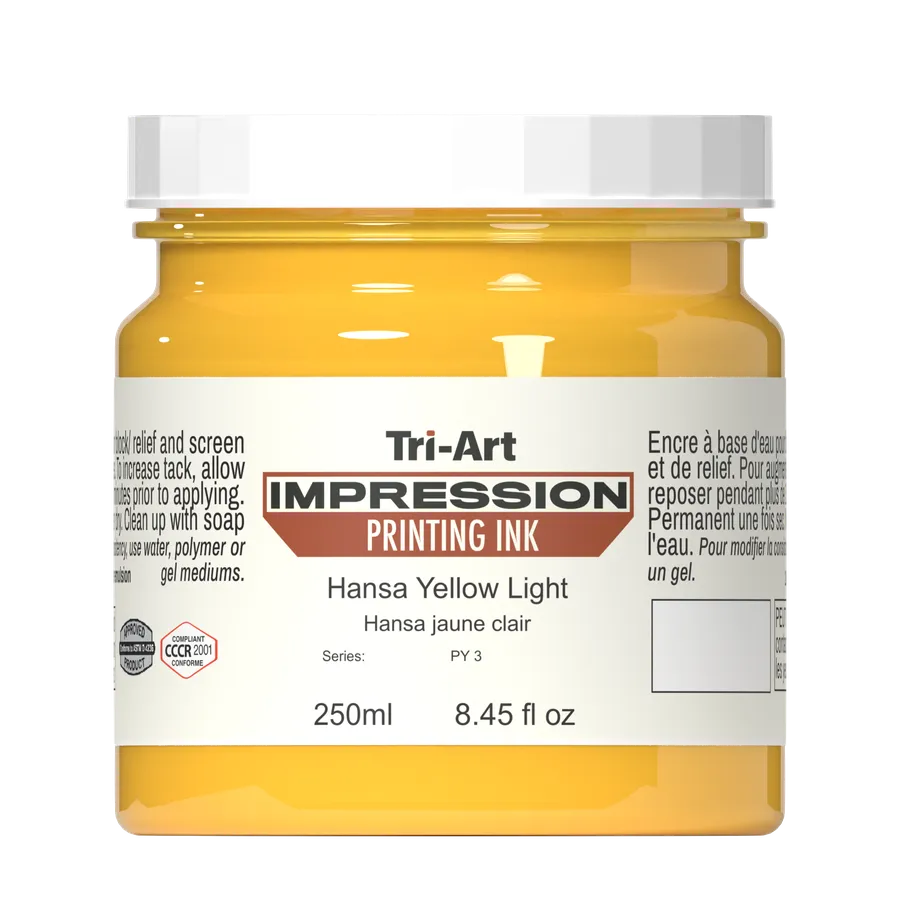 Impressions Block Printing Ink - Yellow Light