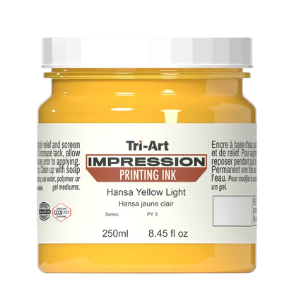 Impressions Block Printing Ink - Yellow Light