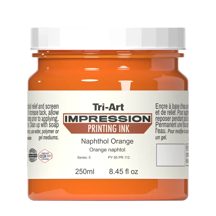Impressions Block Printing Ink - Orange