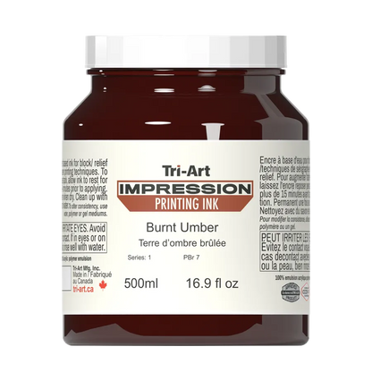 Impressions Block Printing Ink - Burnt Umber