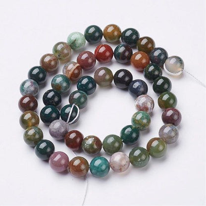 Perles en Agate Indienne