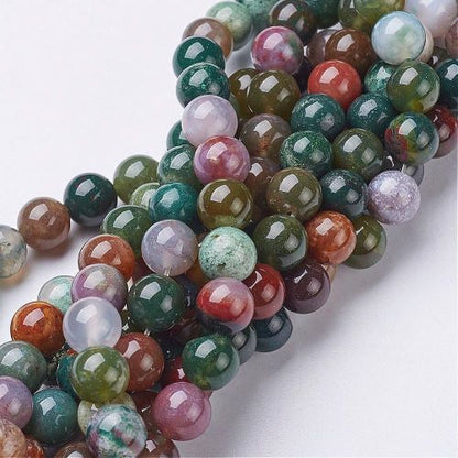 Perles en Agate Indienne