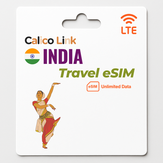 India Travel eSIM Unlimited Data