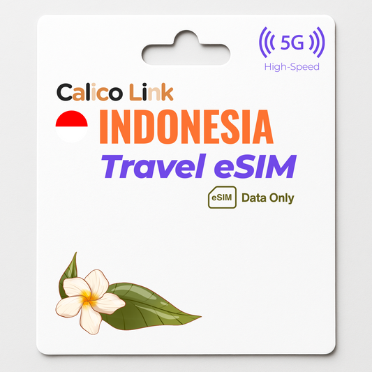eSIM de voyage Indonésie | Données 5G