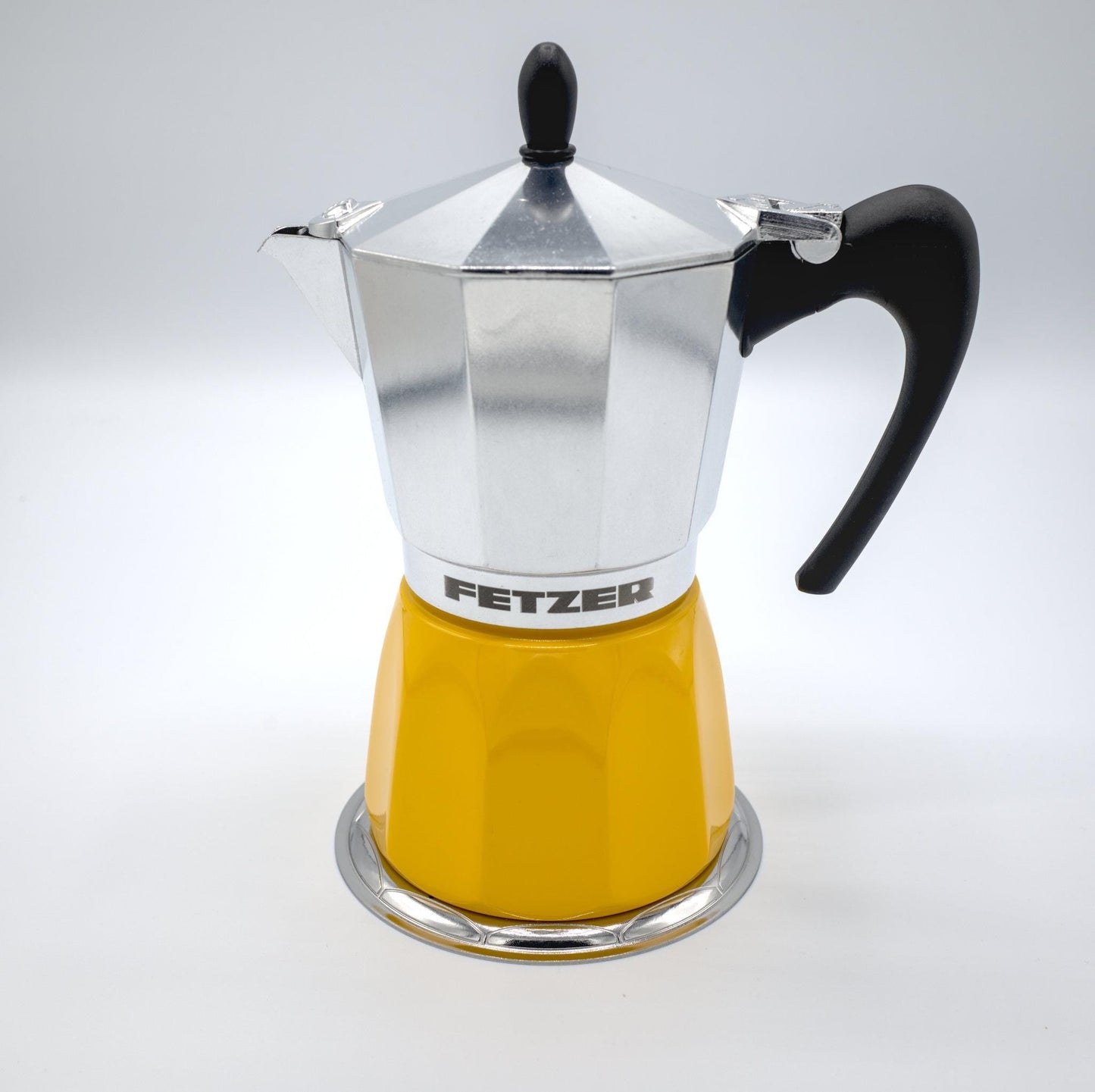 Induction-Ready! Dolce Moka Pots [Steel Boiler]