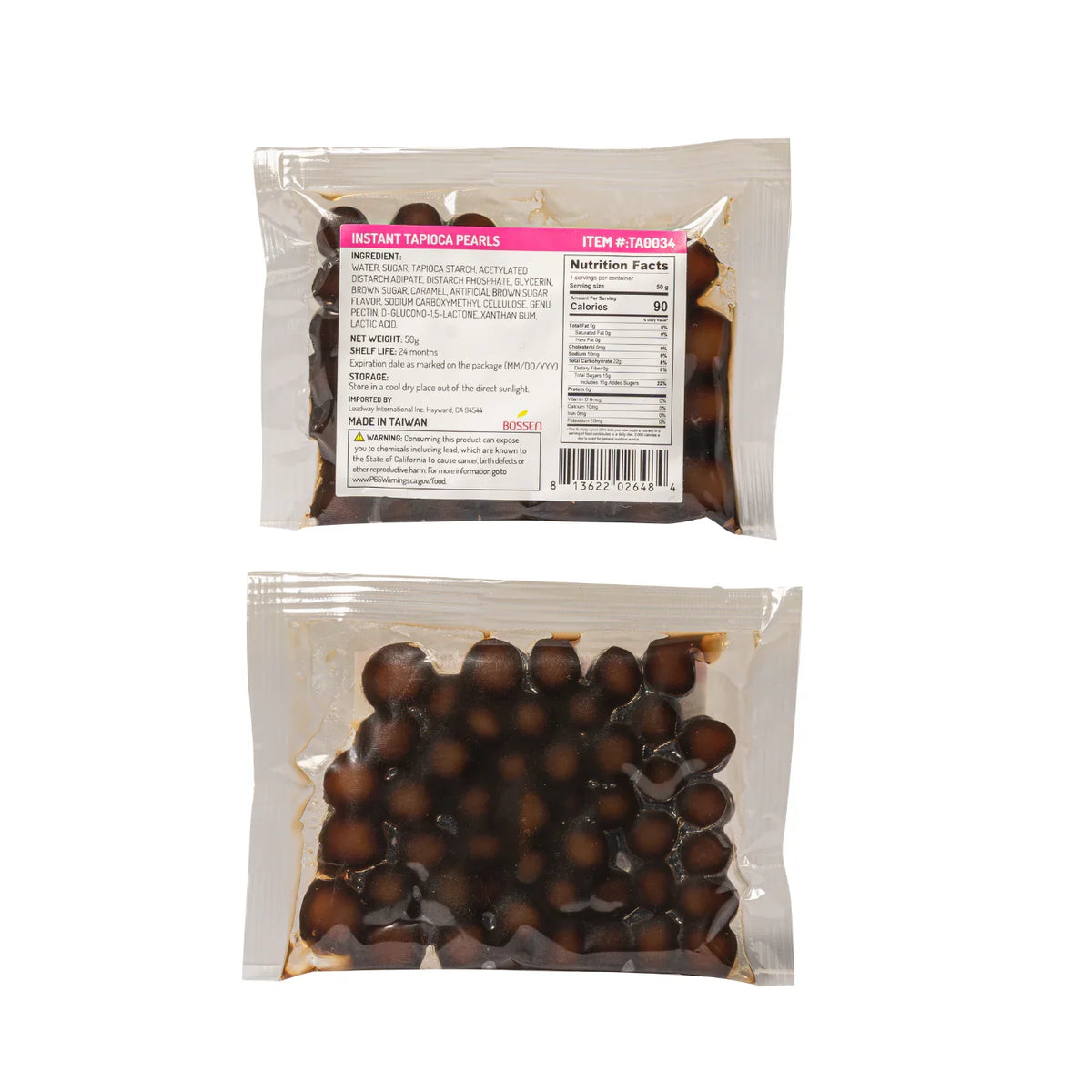 Perles de Tapioca Instantanées (Paquet de 75g x 120 Sacs) - Livraison Gratuite au Canada pour les Commandes de Plus de 199 $ CA