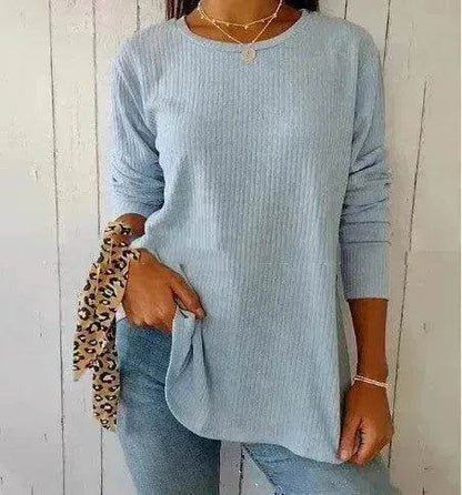 Casual Summer Irregular Sunken Top Button tunic top Women