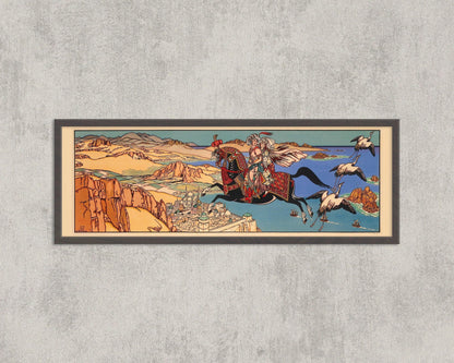 Ivan Bilibin 'A Thousand and One Nights' Fairytale Art Print