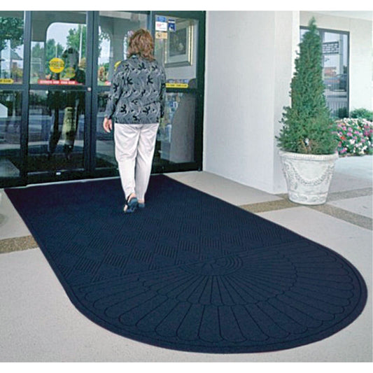 Paillasson Waterhog® Eco, grattant/essuyant, 3' x 10' x 3/8", indigo