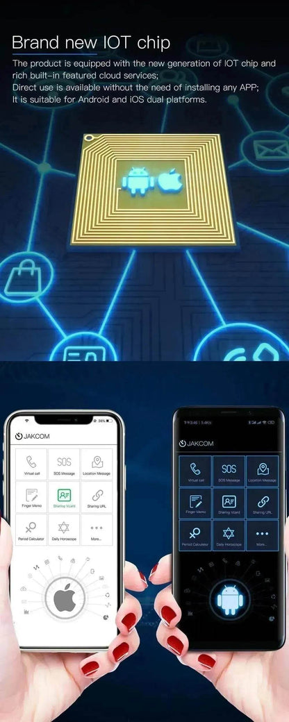JAKCOM N3 Smart Wireless Sensor Nail Chip