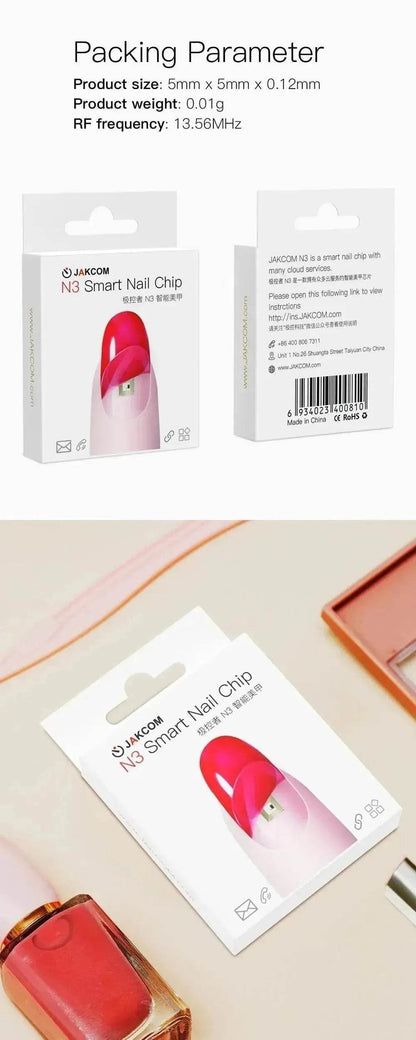 JAKCOM N3 Smart Wireless Sensor Nail Chip