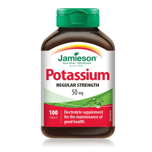 Potassium - Electrolytes for Good Health 50mg (100 Tablets)