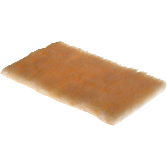 Mop Applicator with Wood Block, Finishing, Synthetic Lambs Wool, 16"