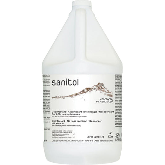 Sanitol Super Concentrated Sanitizer & Deodorizer, 4 L, Jug