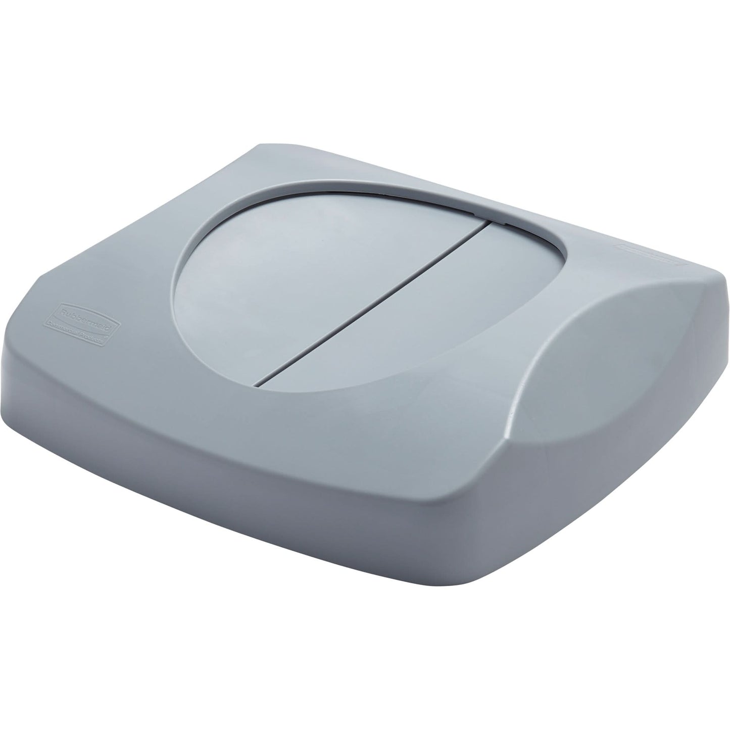 Couvercle de poubelle carré Untouchable®, couvercle battant, plastique, convient aux conteneurs de dimensions : 40,6 cm x 40,6 cm