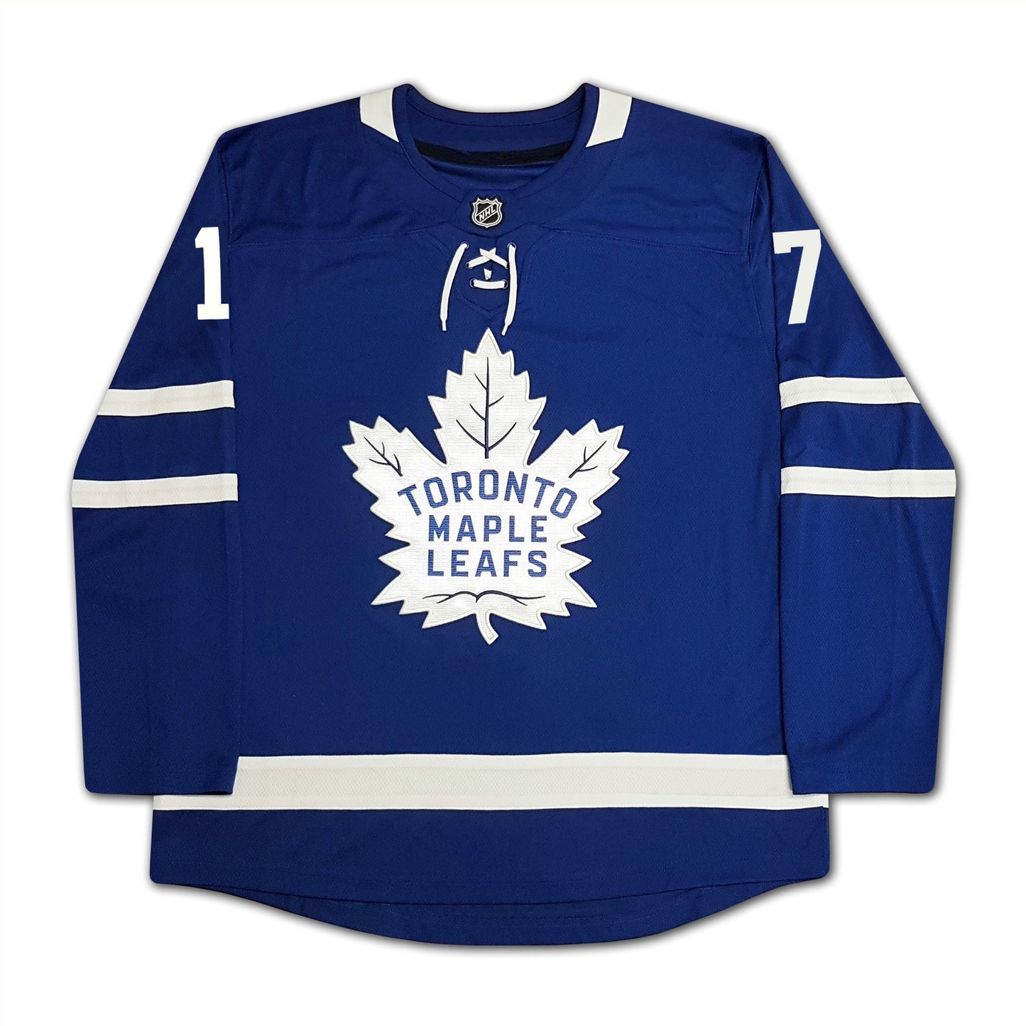 WENDEL CLARK AUTOGRAPHED BLUE TORONTO MAPLE LEAFS JERSEY