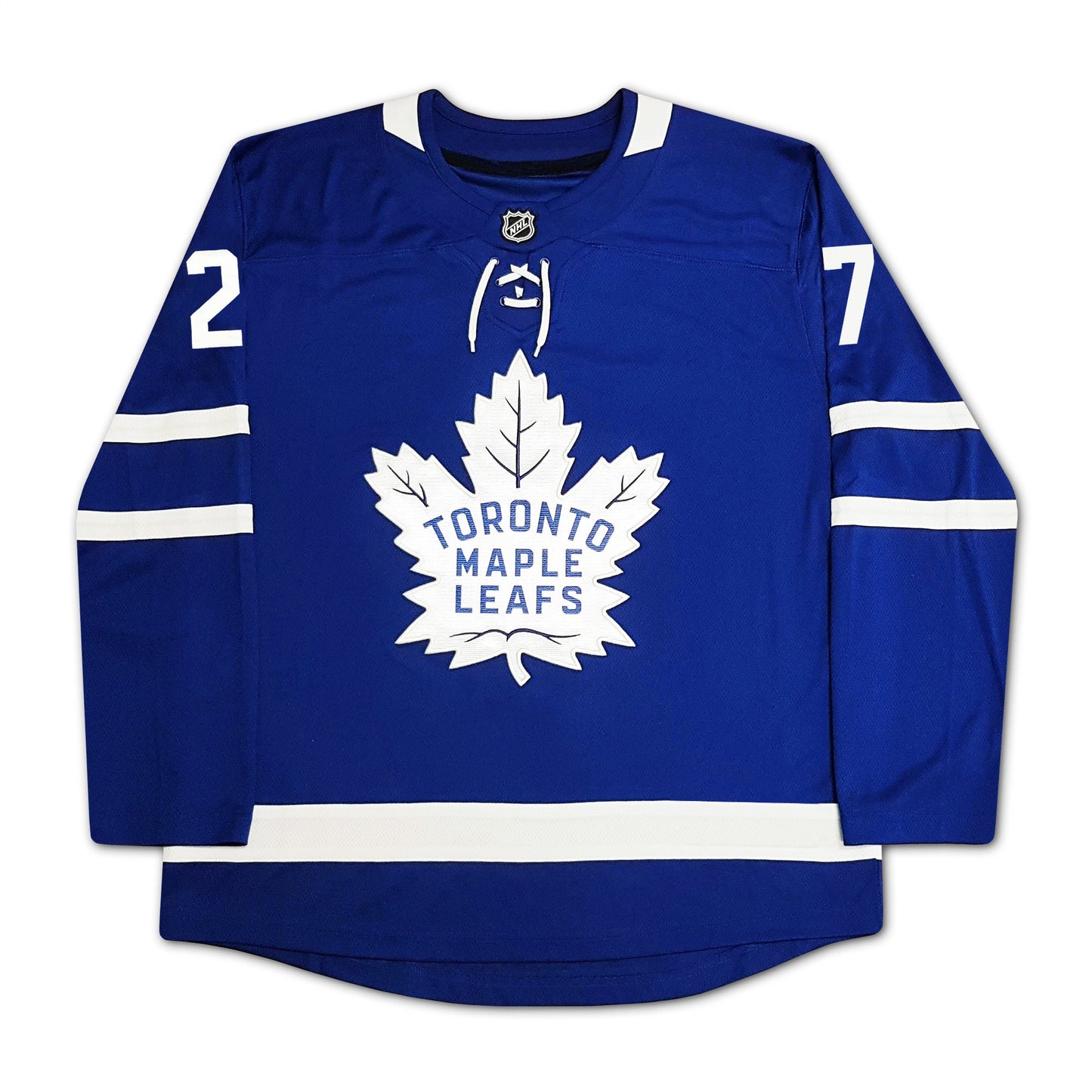 DARRYL SITTLER AUTOGRAPHED BLUE TORONTO MAPLE LEAFS JERSEY