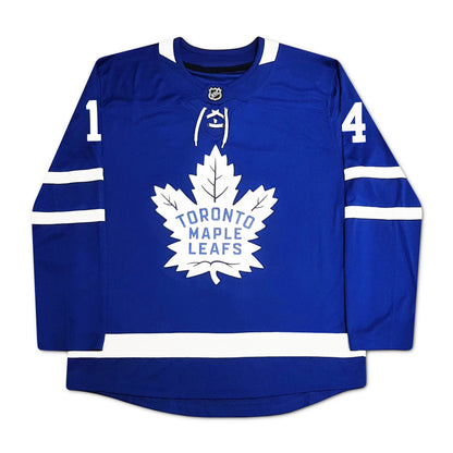 DAVE KEON AUTOGRAPHED BLUE TORONTO MAPLE LEAFS JERSEY