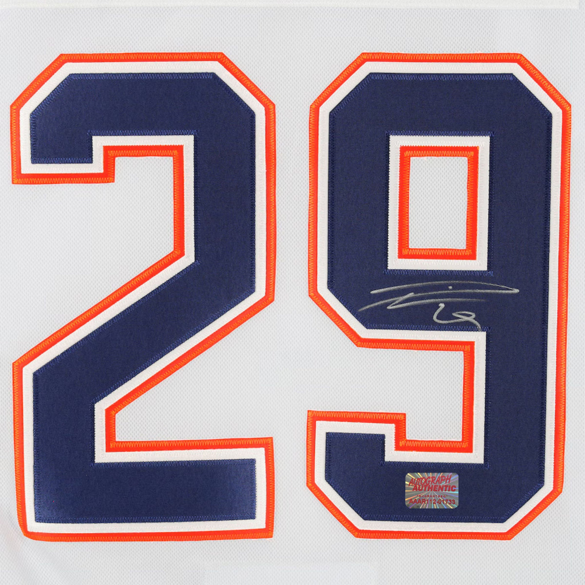 Leon Draisaitl Autographed Edmonton Oilers White Jersey