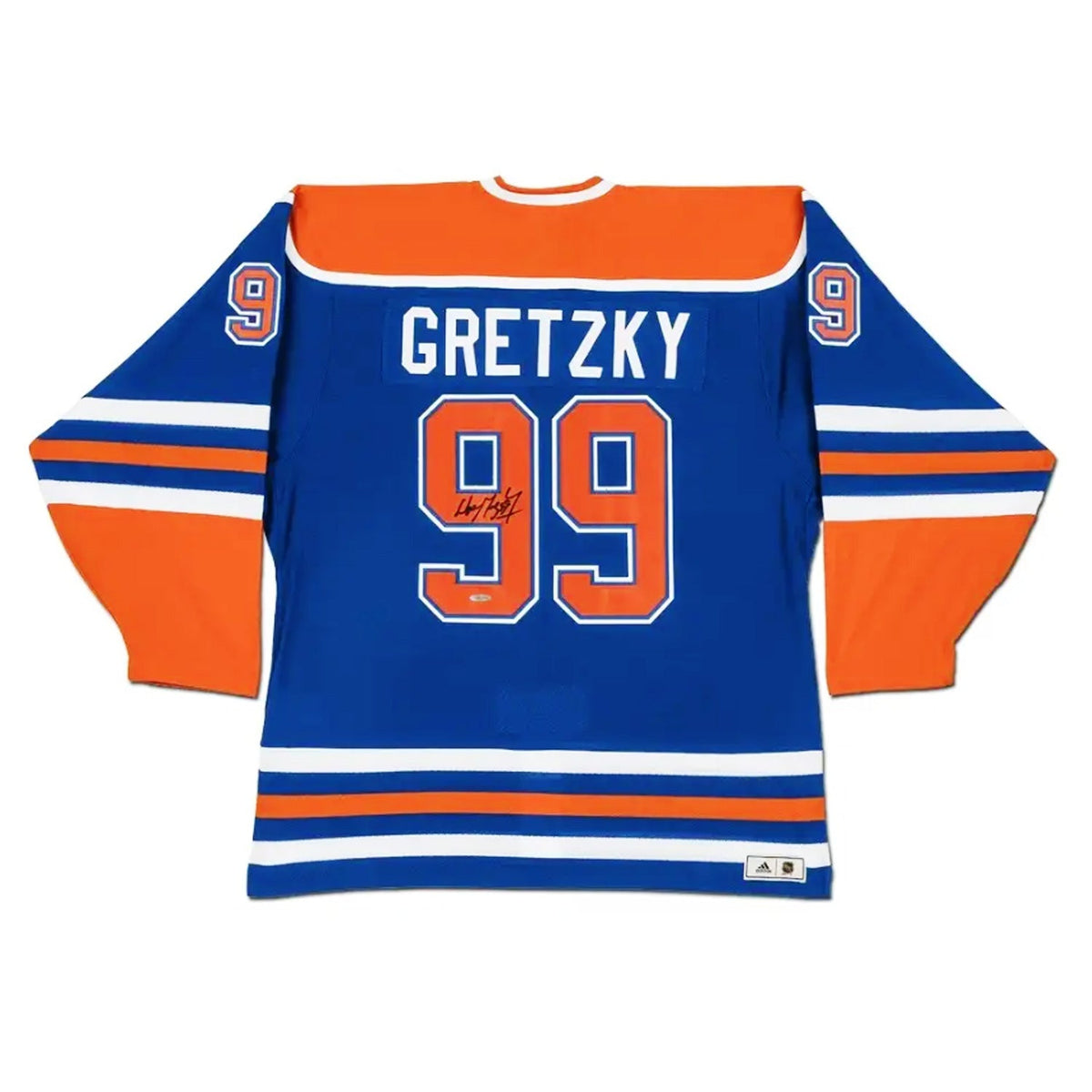 Wayne Gretzky Autographed Edmonton Oilers Blue Jersey