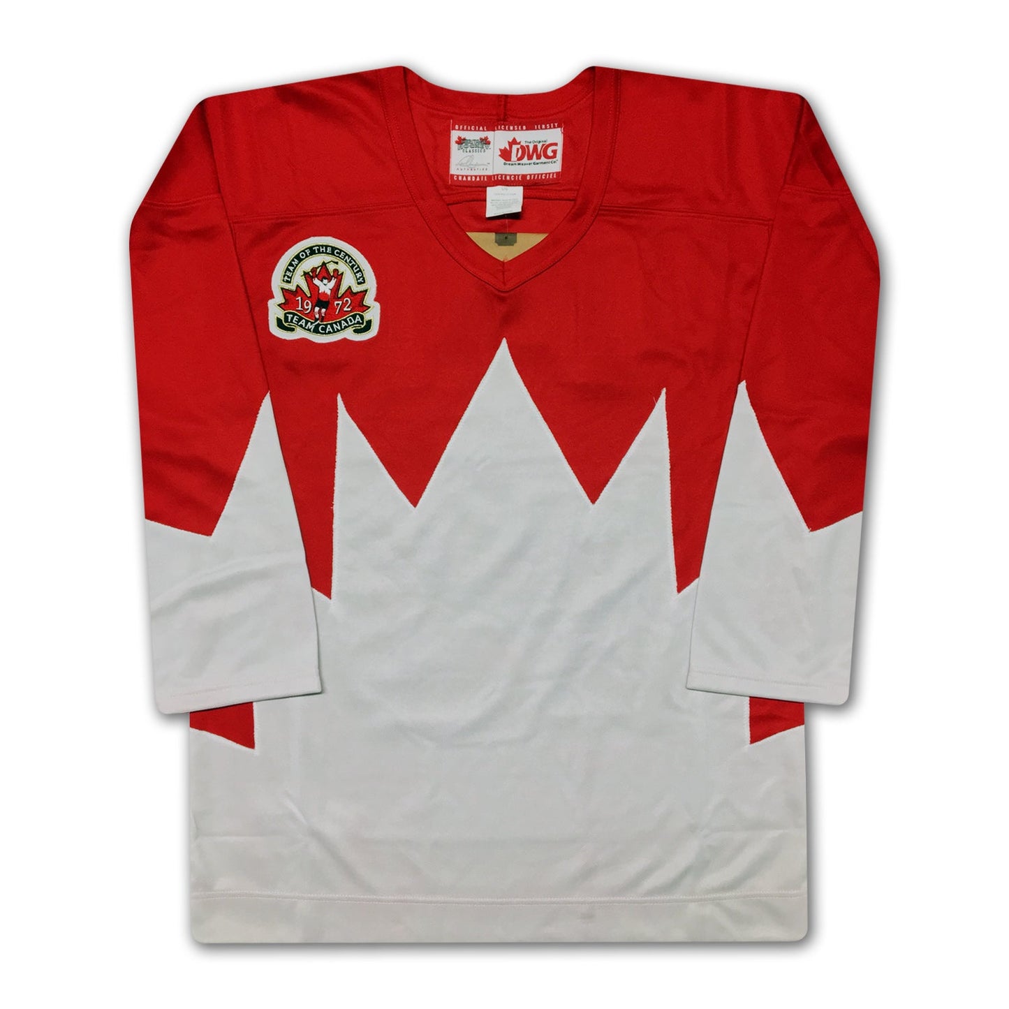 PAUL HENDERSON TEAM CANADA SIGNED 1972 RED JERSEY - SUMMIT SERIES