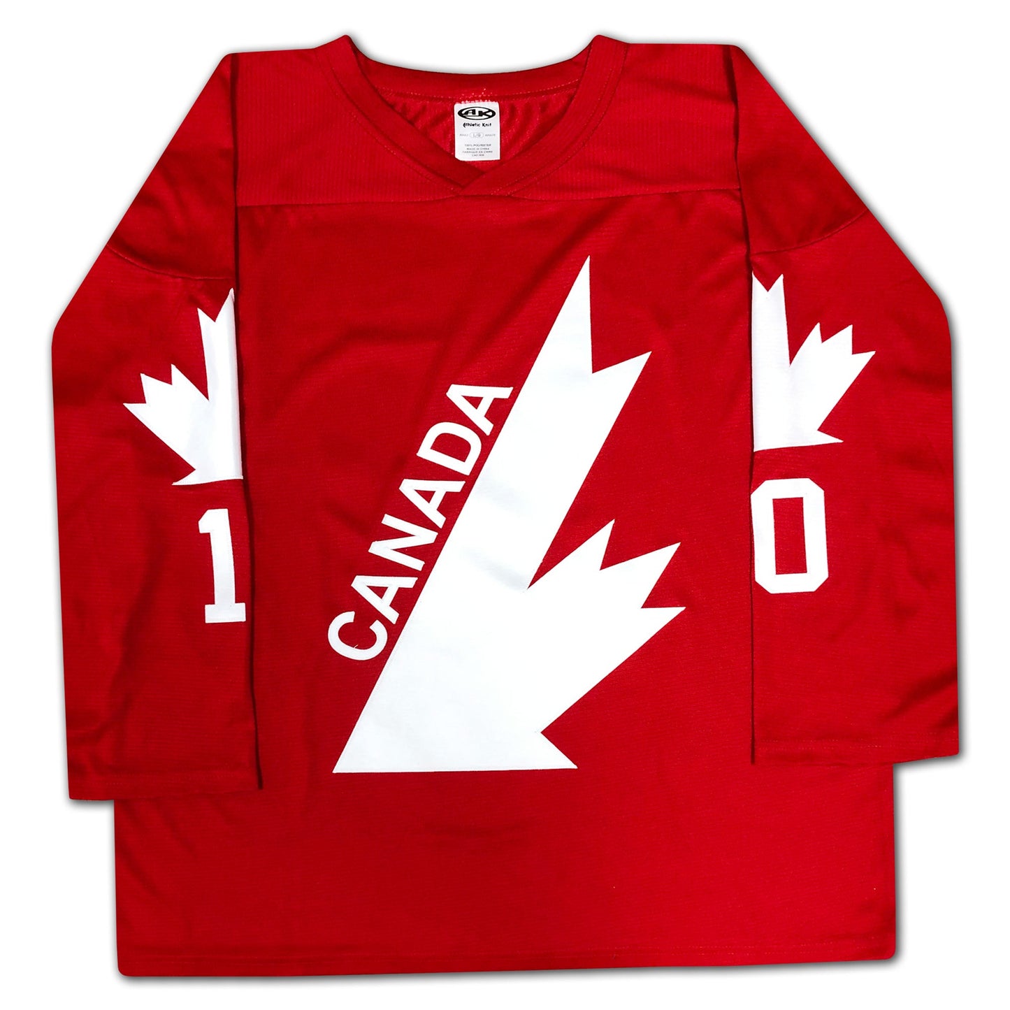 GUY LAFLEUR AUTOGRAPHED RED TEAM CANADA 1976 JERSEY