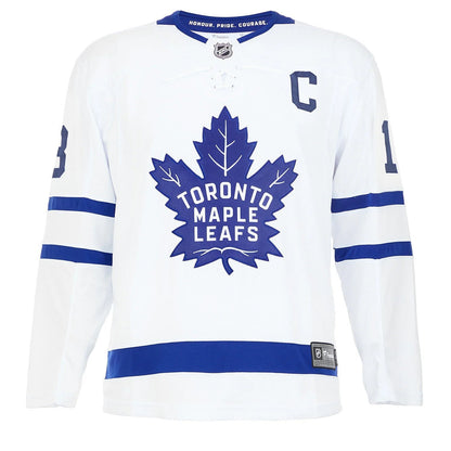 MATS SUNDIN AUTOGRAPHED WHITE TORONTO MAPLE LEAFS JERSEY