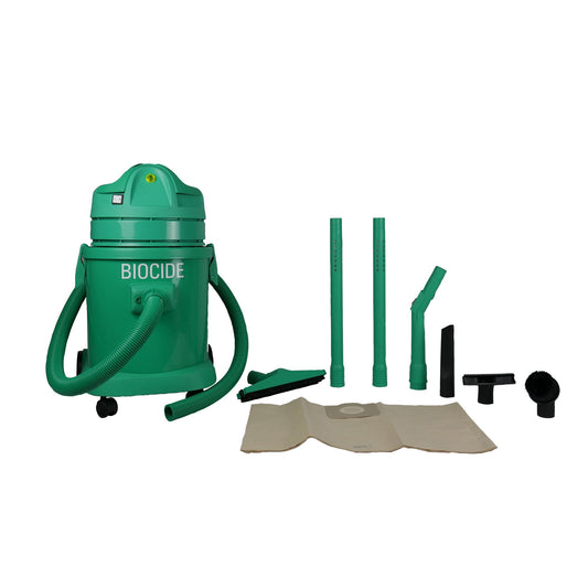 Aspirateur pour salle blanche, pneumatique, capacité de 22,7 litres (6 gallons US), filtration HEPA