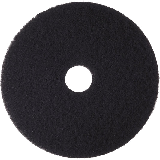 Disque à récurer haut rendement, 16 po, décapage, noir