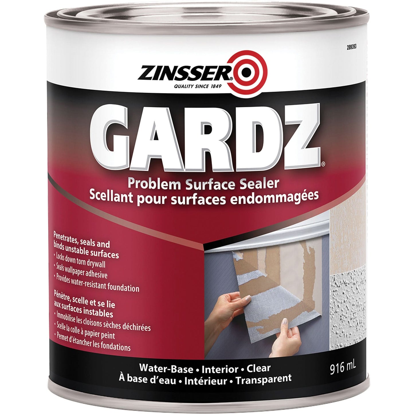 Gardz® Problem Surface Sealer, 3.61 L, Can, Clear