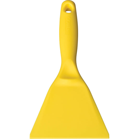 Grand racloir manuel, jaune, 10,2 cm l x 25,4 cm L